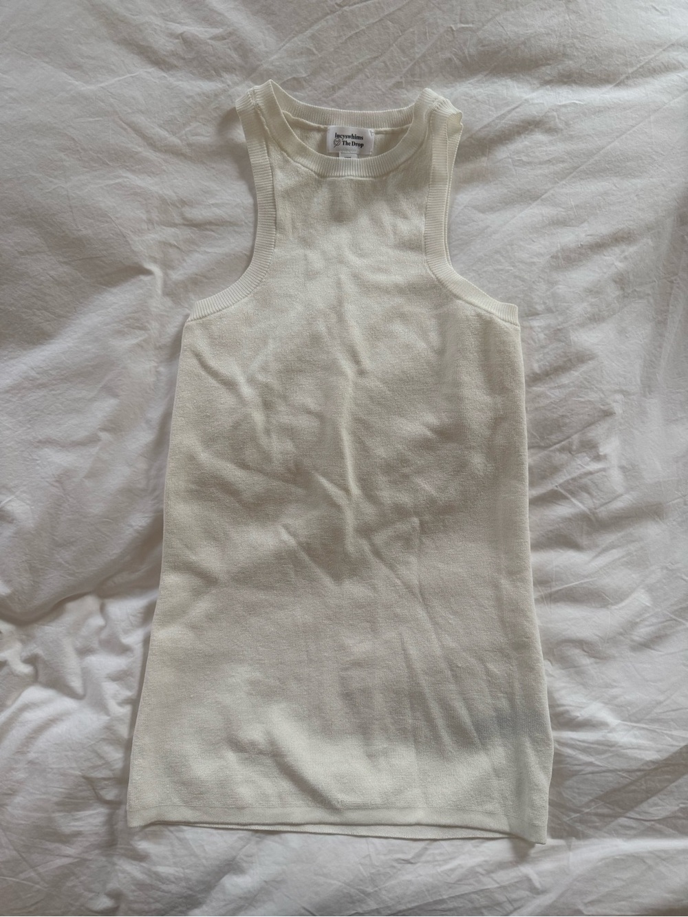 Lucyswhims Fitted Cutaway Racerback Tank Sweater